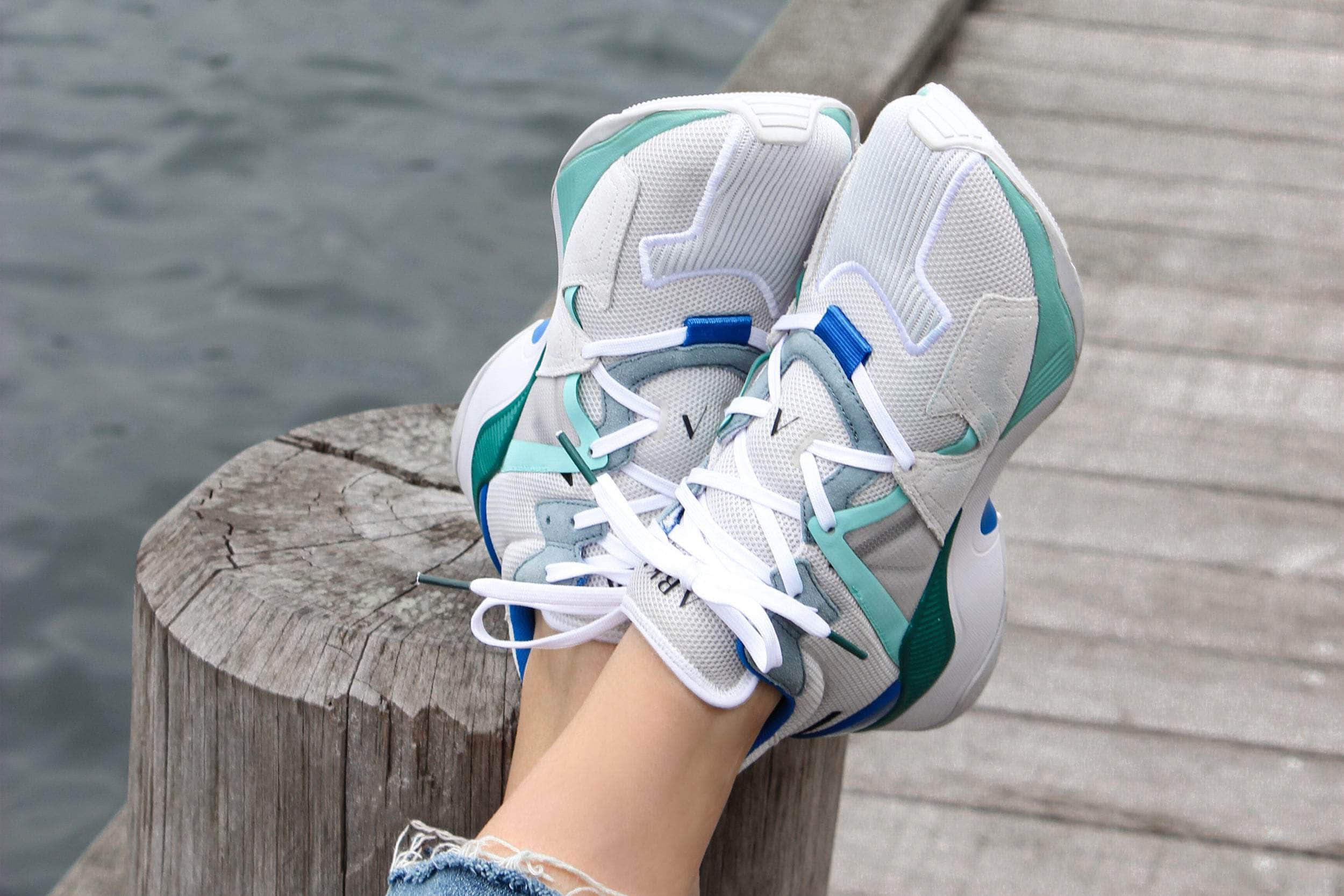 ARKK Collection Cruisr Mesh Vulkn Vibram | Soft Grey Teal | Women Cruisr